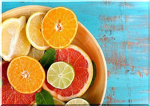 fresh citrus fruits