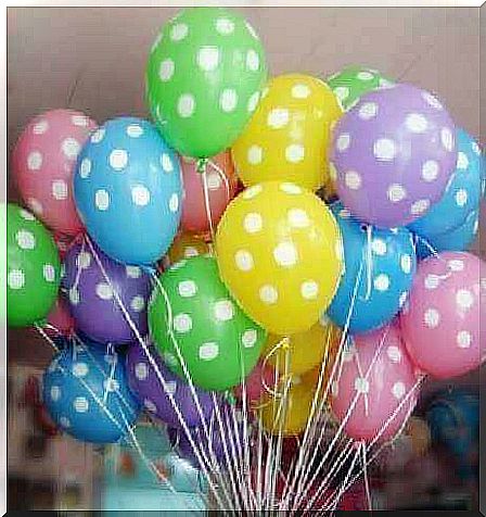 patterned balloons