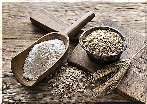 Oats are a great source of fiber.