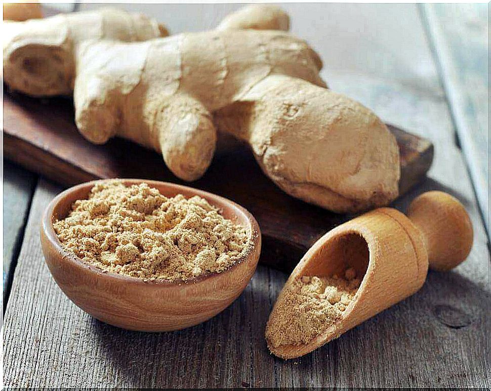 High blood pressure helps with ginger treatment