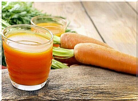 healthy carrot juice