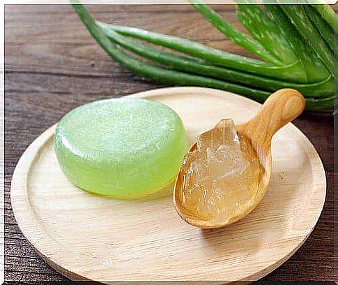 Make aloe vera soap