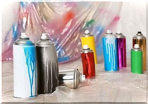 There are several types of spray paints