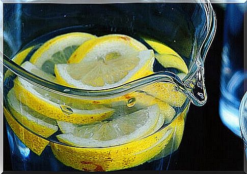 Lemon water