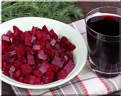 Beetroot has a cleansing effect on the liver.