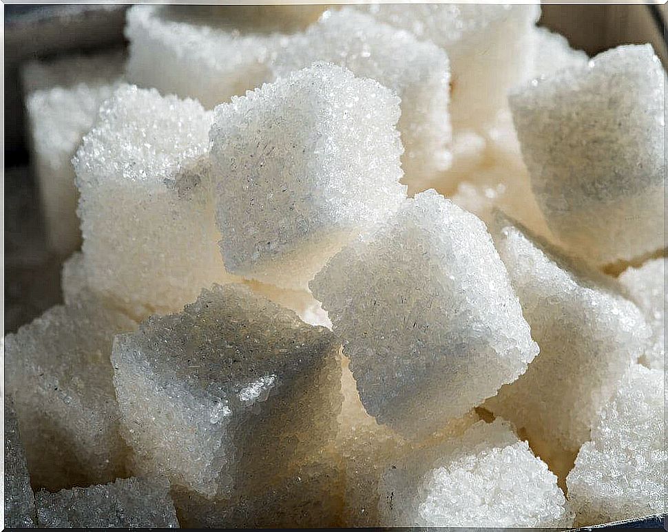 White sugar is the enemy of the brain