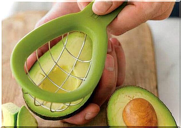 cut avocado