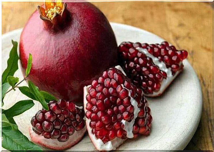 arterial blockages and pomegranate