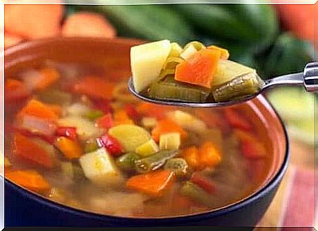 Legumes can also be added to vegetable soups